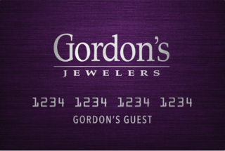 Gordons Credit Card