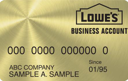 Lowe's Business Account
